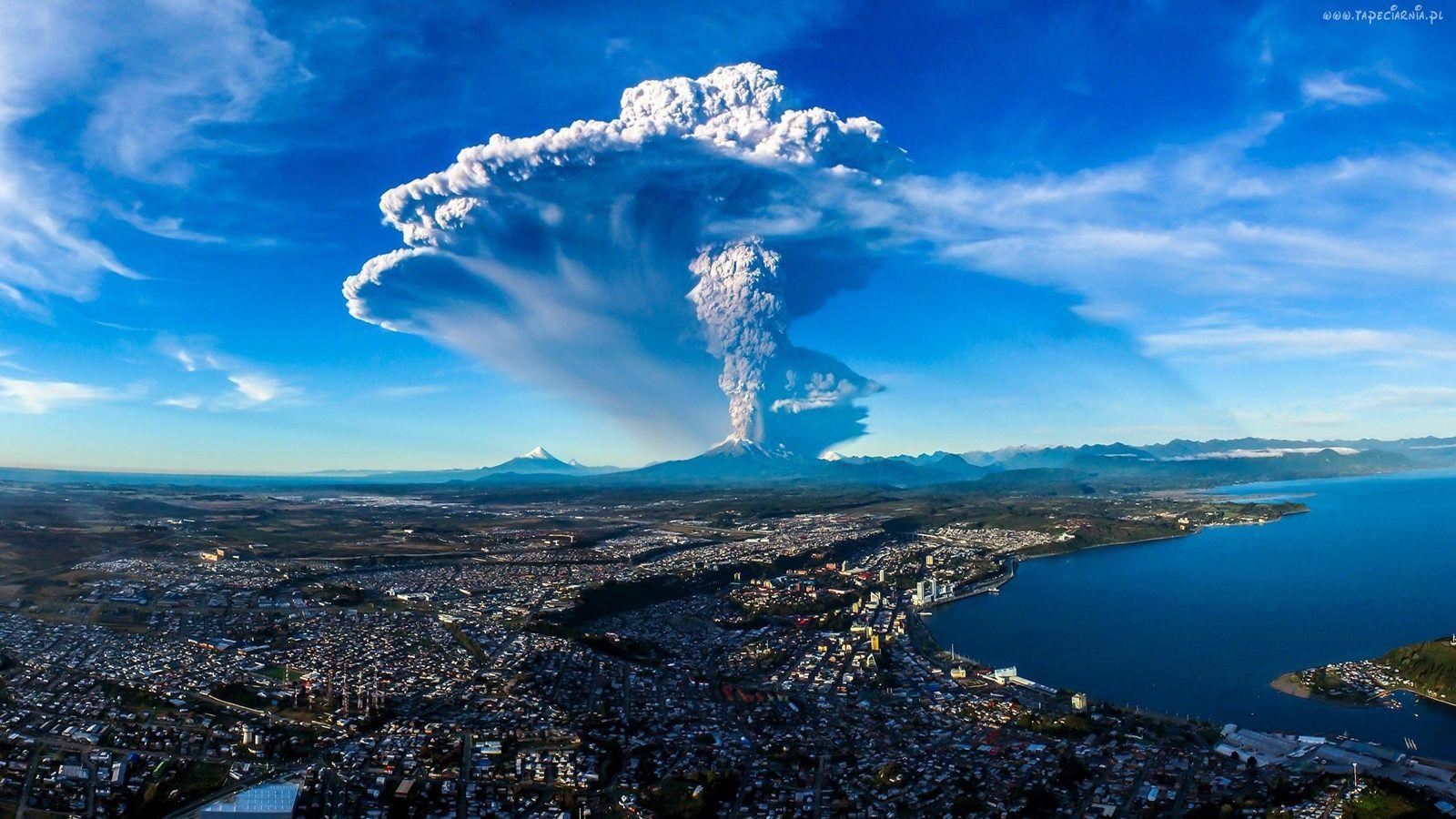 1600x900 Volcanic Eruption Calbuco Volcano In Chile [1600x900]. HD nature wallpaper, Background HD wallpaper, 4k wallpaper for pc