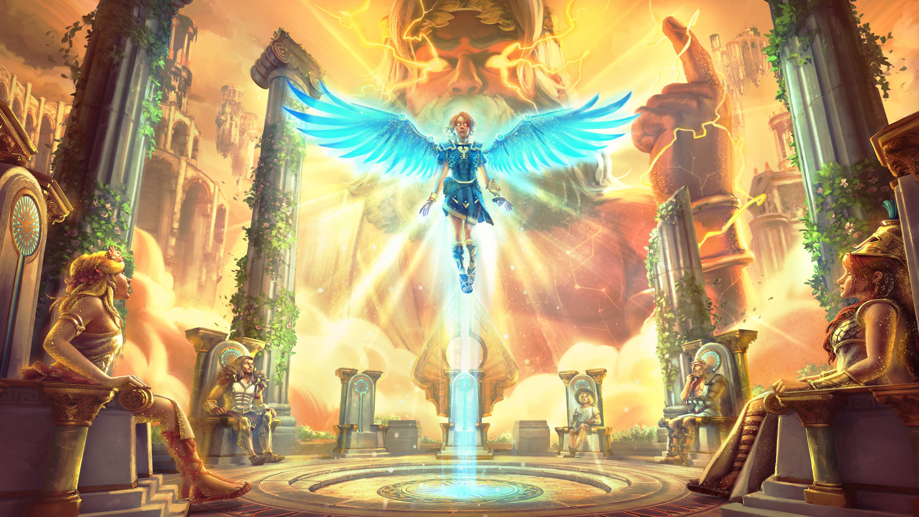 3840x2160 God 4K Immortals Fenyx Rising Wallpaper, HD Games 4K Wallpaper, Image, Photo and Background