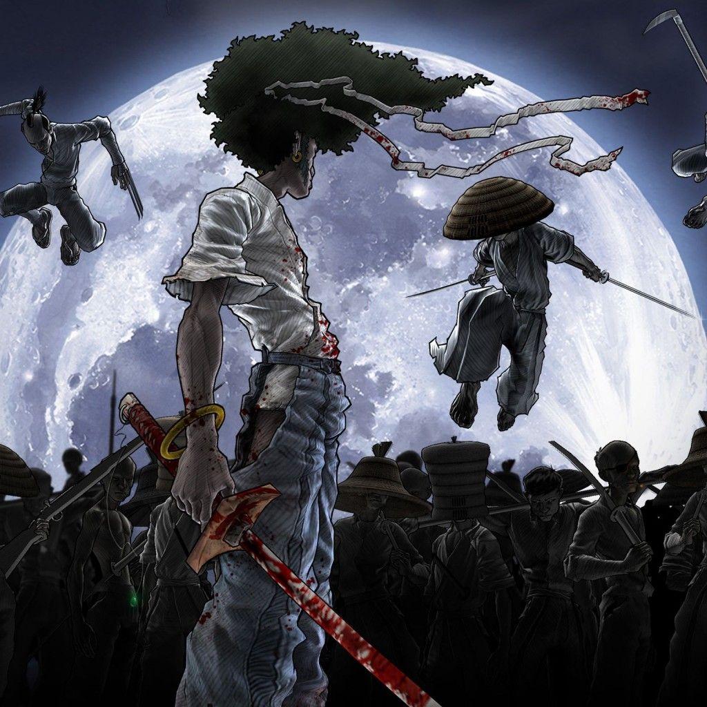 1024x1024 Afro Samurai HD Wallpaper