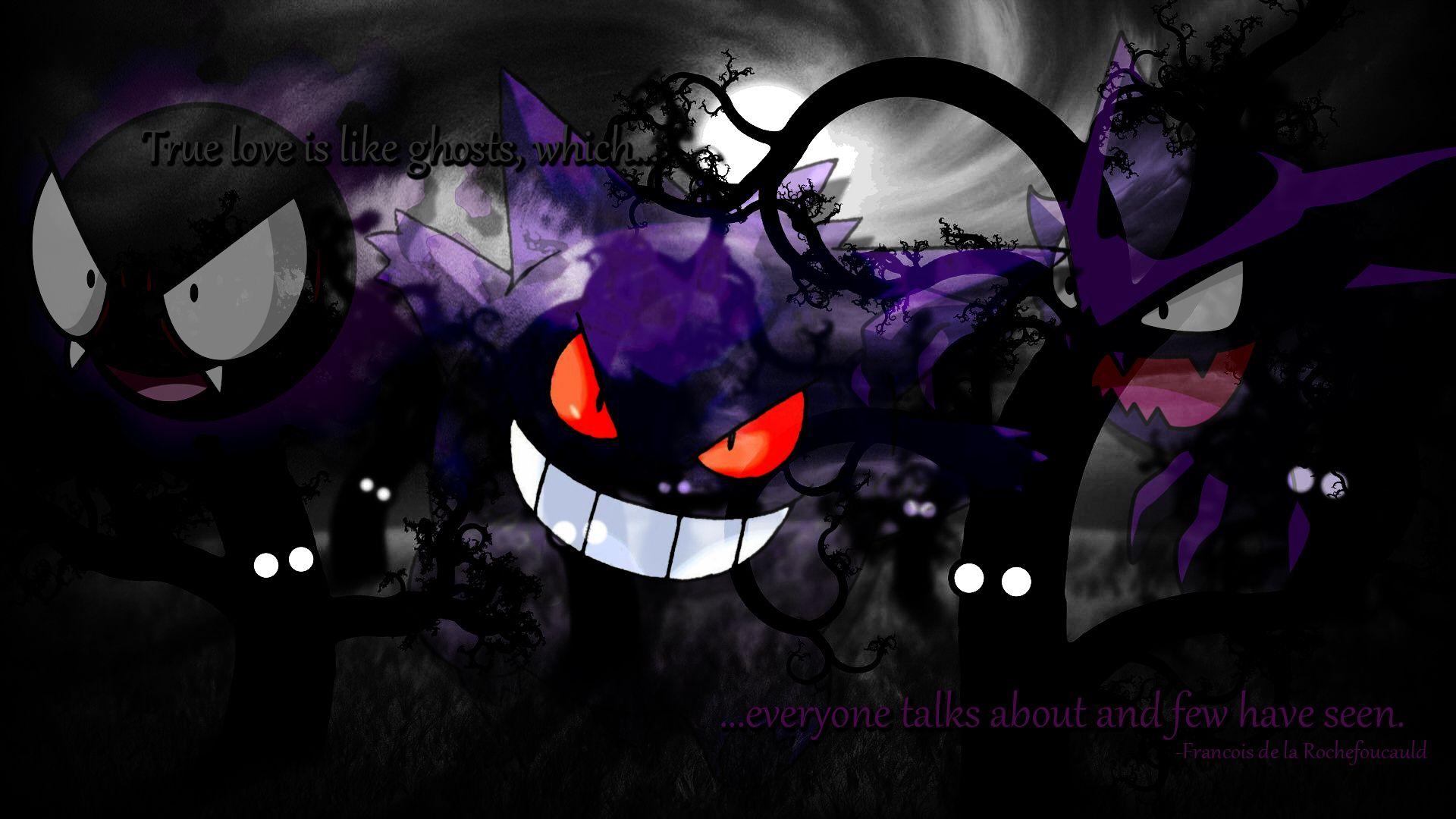 1920x1080 Ghost Pokemon Wallpaper