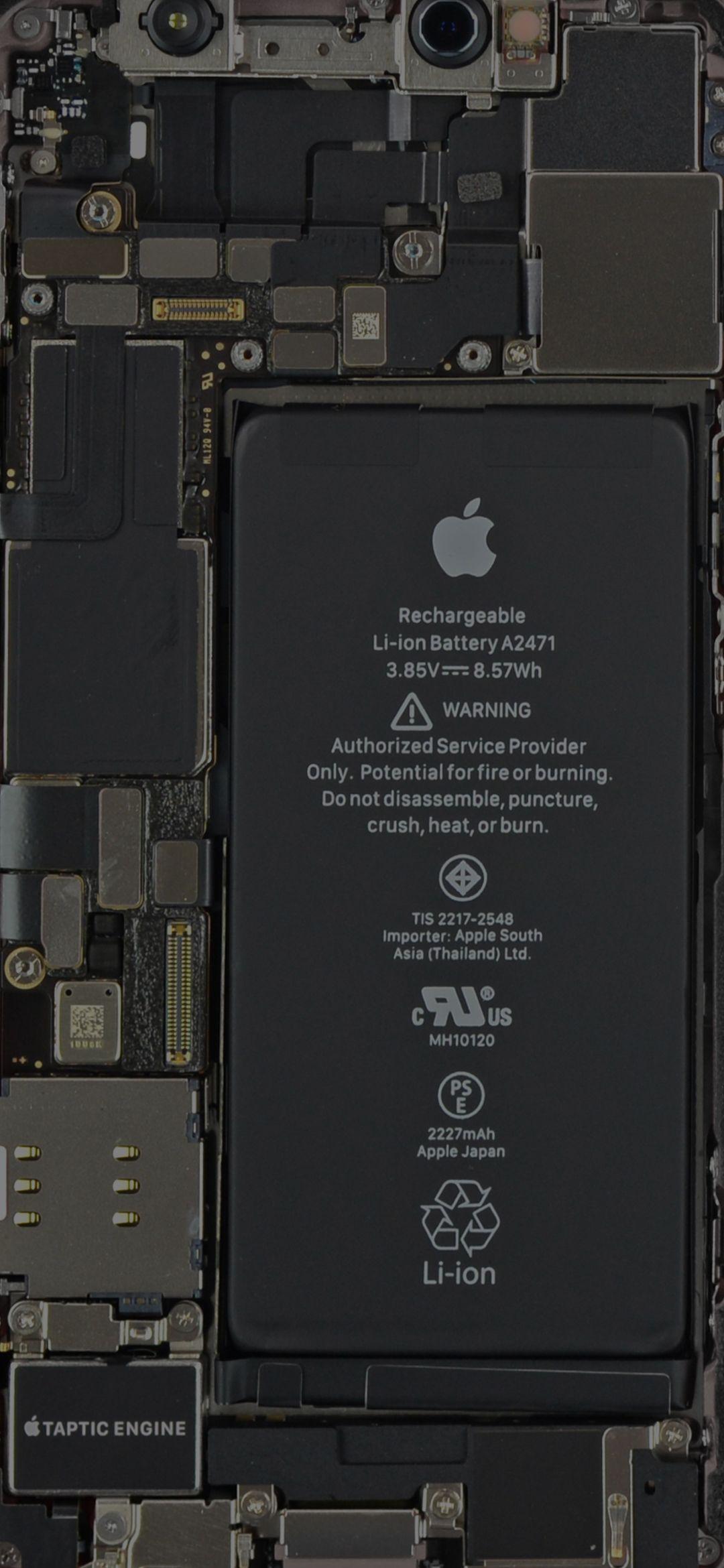 1080x2340 Teardown Wallpaper: iPhone 12 mini and iPhone 12 Pro Max