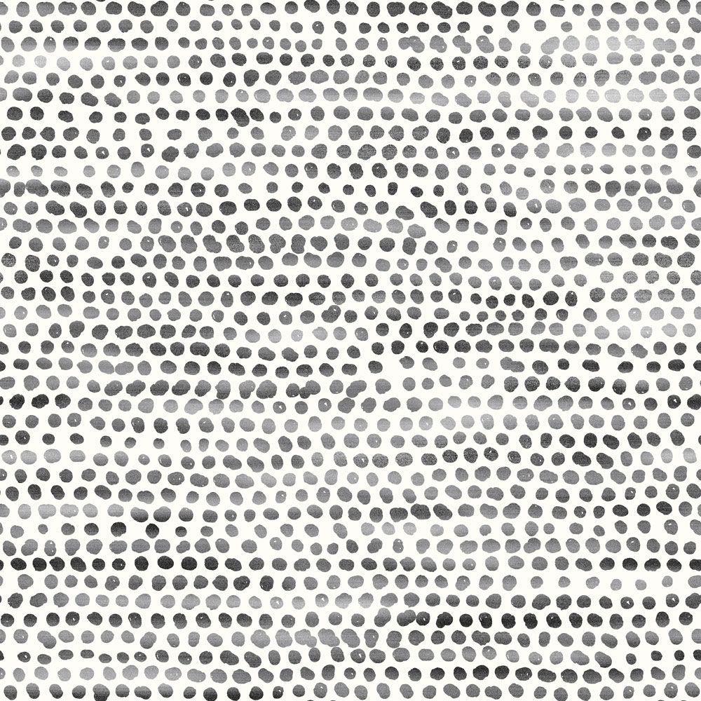 1000x1000 Moire Dots Self Adhesive Wallpaper In Black And White Design By Tempap