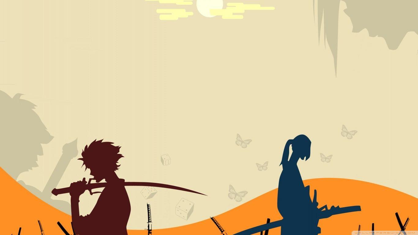 1366x768 Samurai Champloo HD desktop wallpaper : High Definition