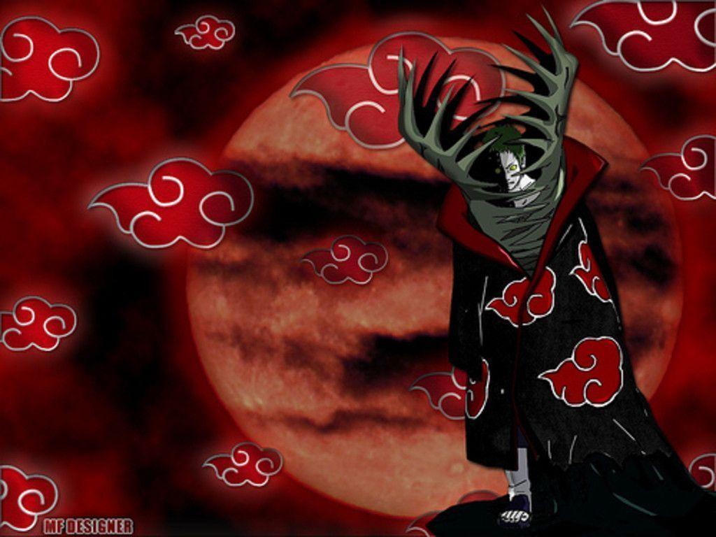 1024x768 Black Zetsu Wallpaper
