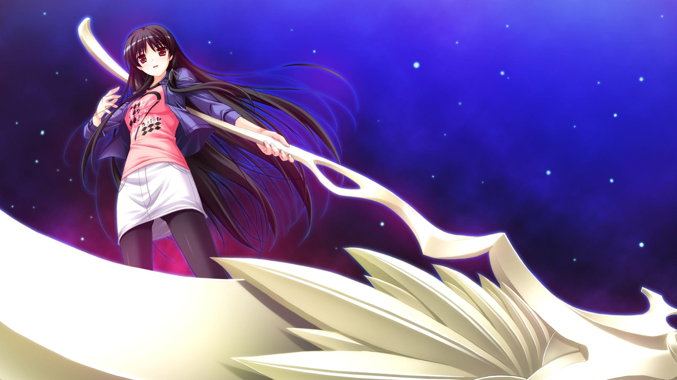 2560x1440 Ichinose Yua no Testament Wallpaper Anime Image Board