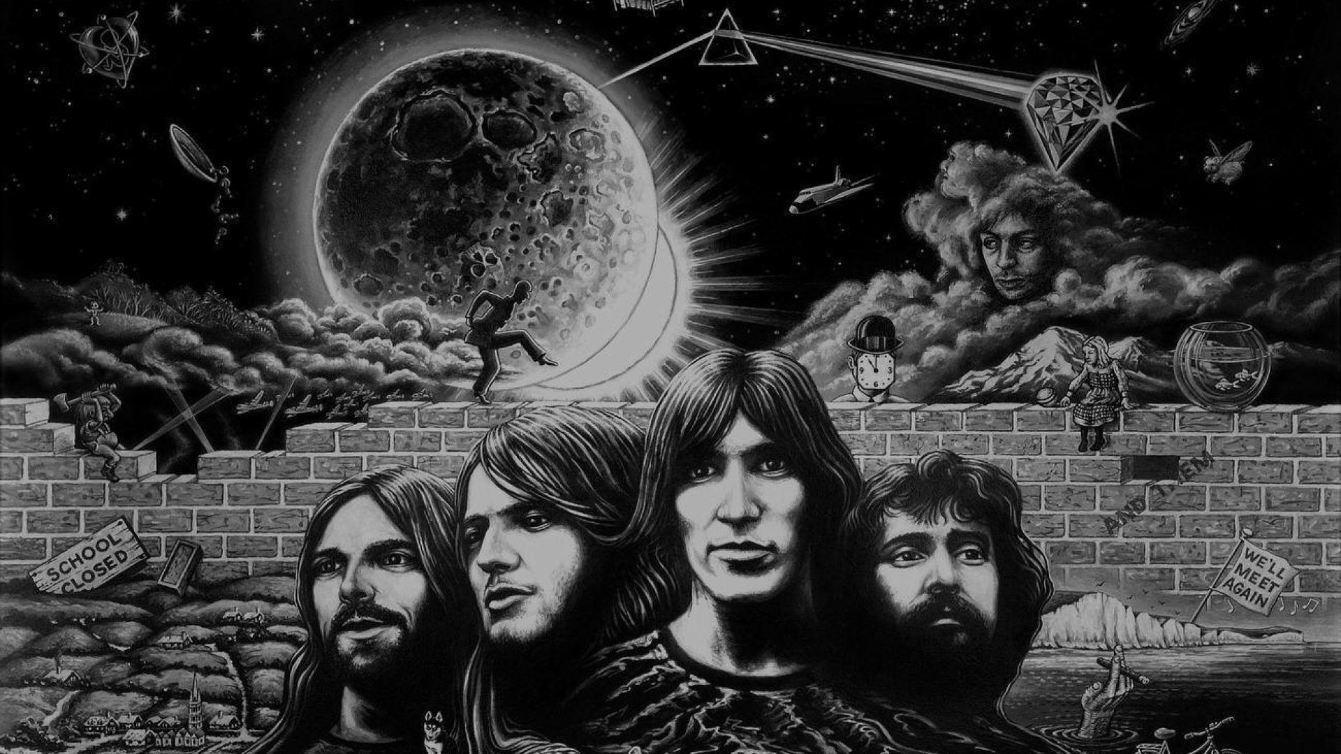 1920x1080 Nick Mason, Pink Floyd, Richard Wright, Roger Waters, Syd Barrett HD Wallpaper & Background • 28537 • Wallur