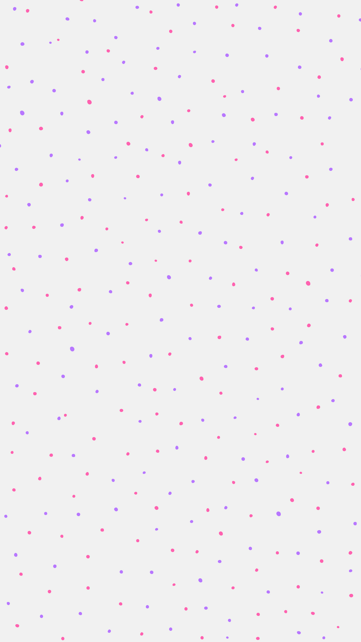 736x1308 Polka Dots Wallpaper