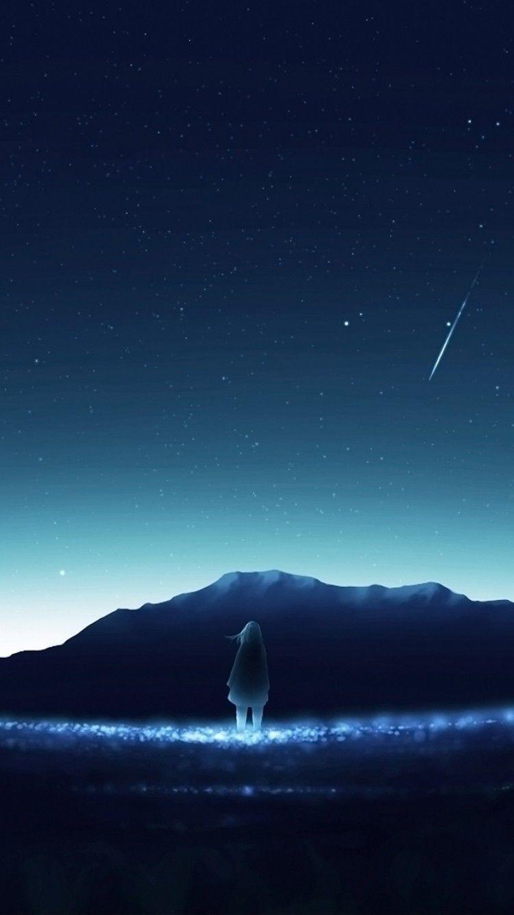 Anime Sky iPhone Wallpapers - Top Free Anime Sky iPhone Backgrounds