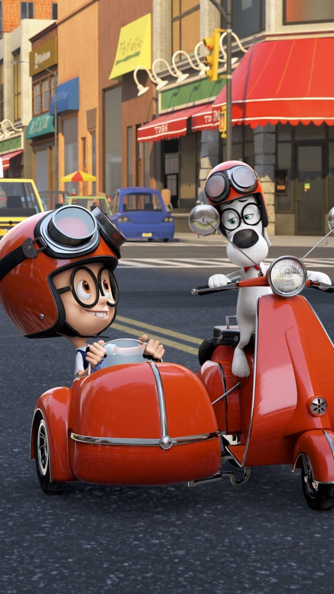 1080x1920 Mr. Peabody & Sherman Wallpaper