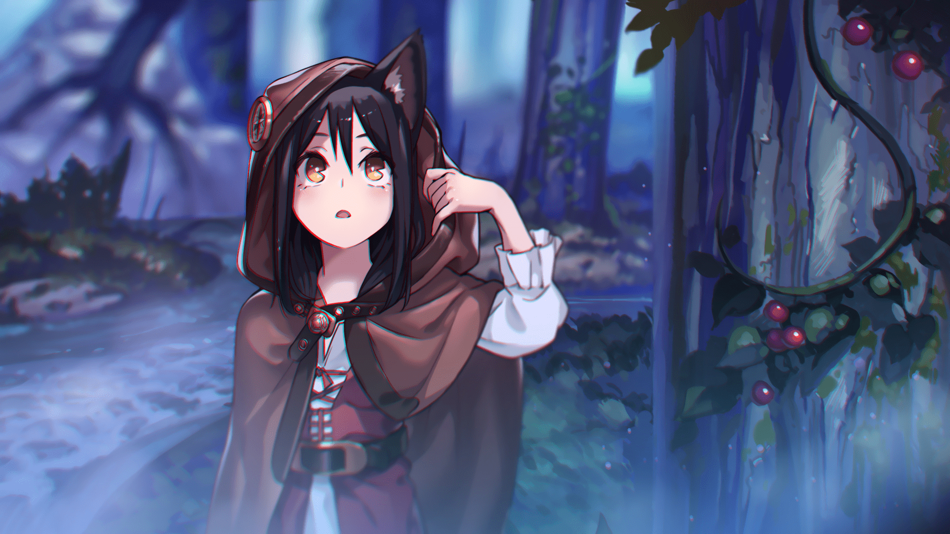 Wolf Anime Girl Wallpapers Top Free Wolf Anime Girl Backgrounds Wallpaperaccess 1142