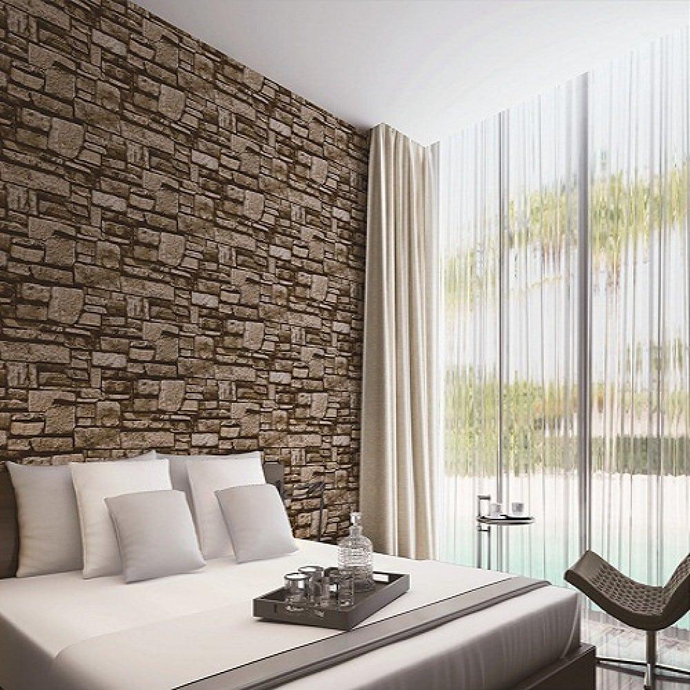 1000x1000 3D Brick Design PVC Wallpaper 2. Chuvie Decor Nigeria