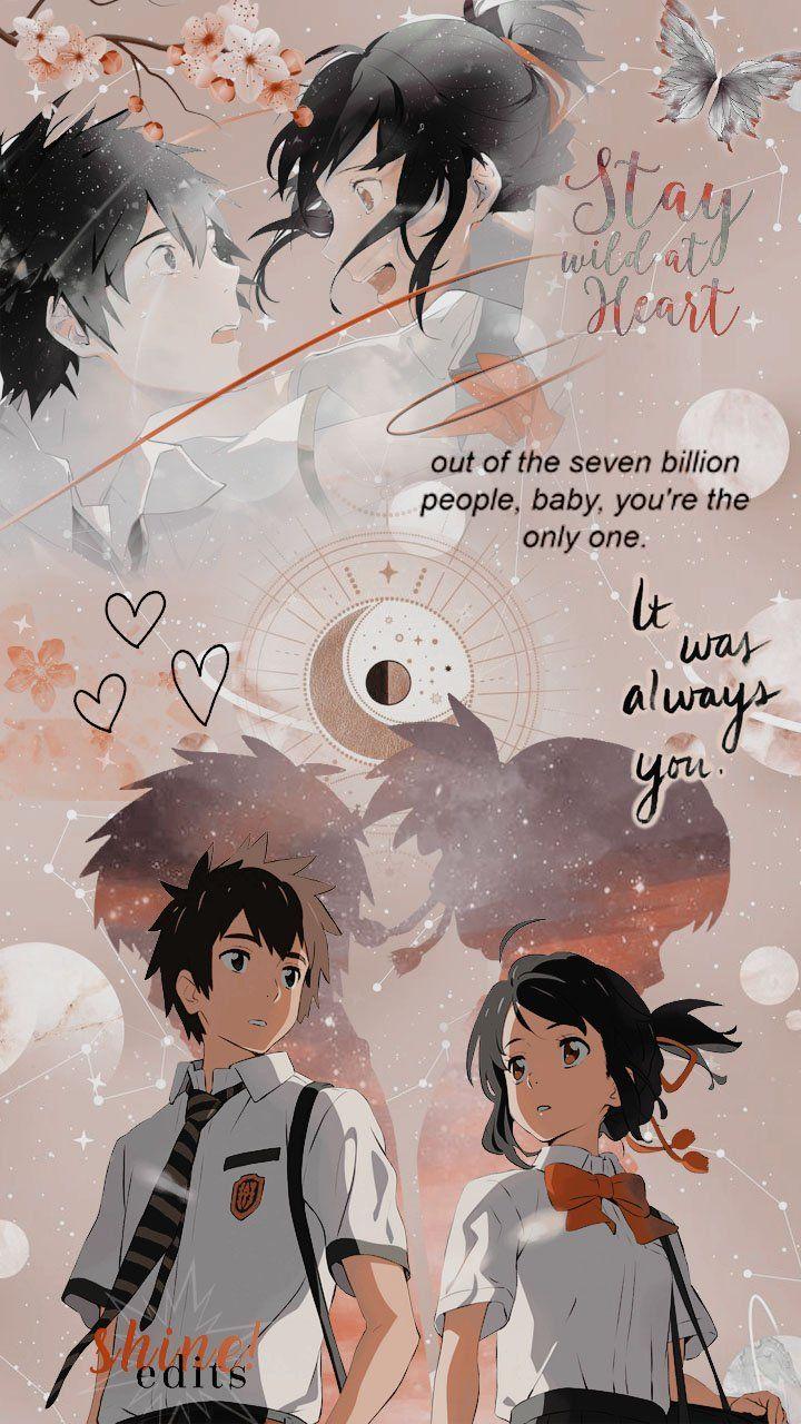 720x1280 anime wallpaper HD. Your name anime, Anime wallpaper iphone, Aesthetic anime
