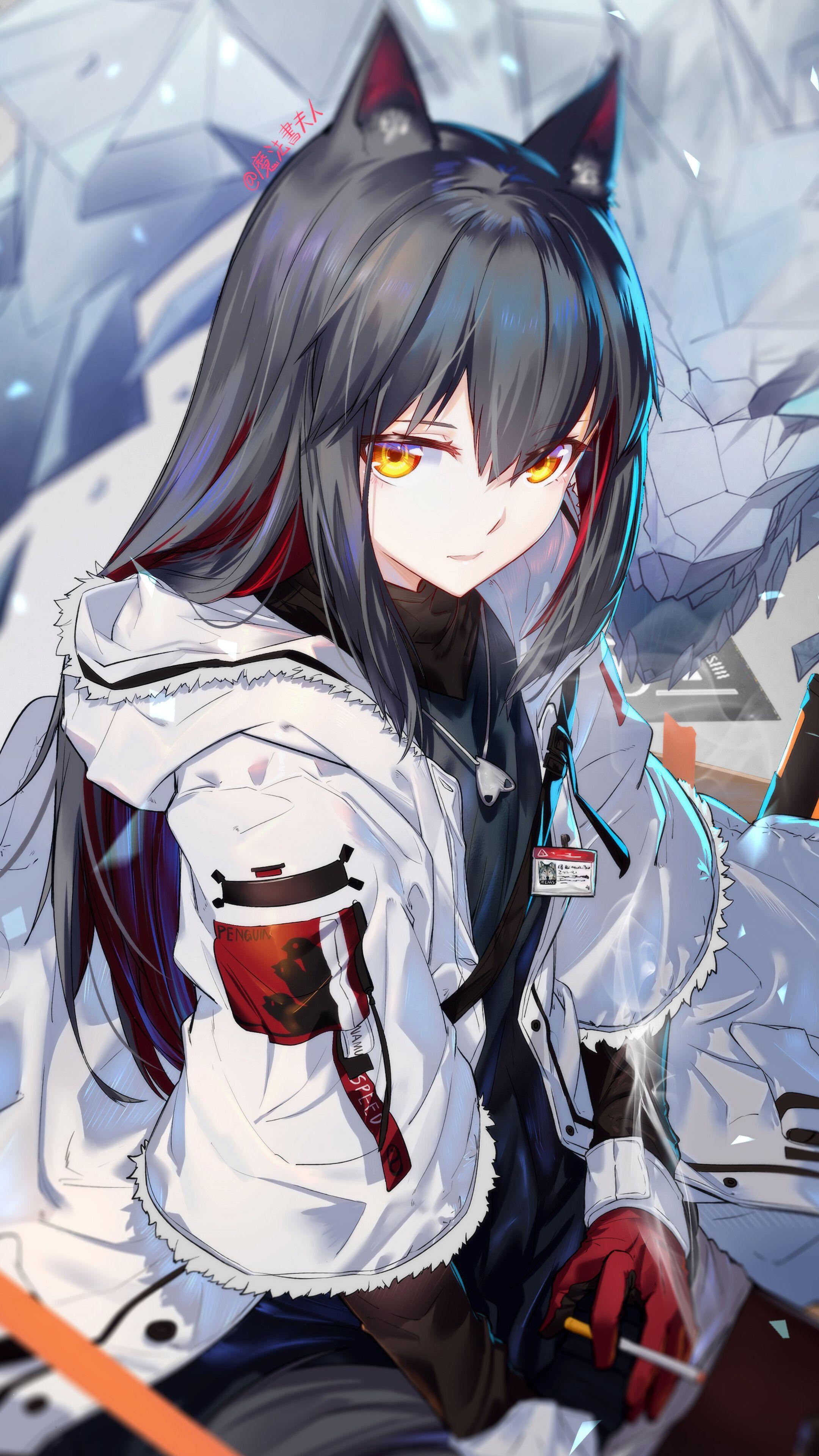 2160x3840 Texas, Arknights, Anime, Girl, 4K phone HD Wallpaper, Image, Background, Photo and Picture HD Wallpaper