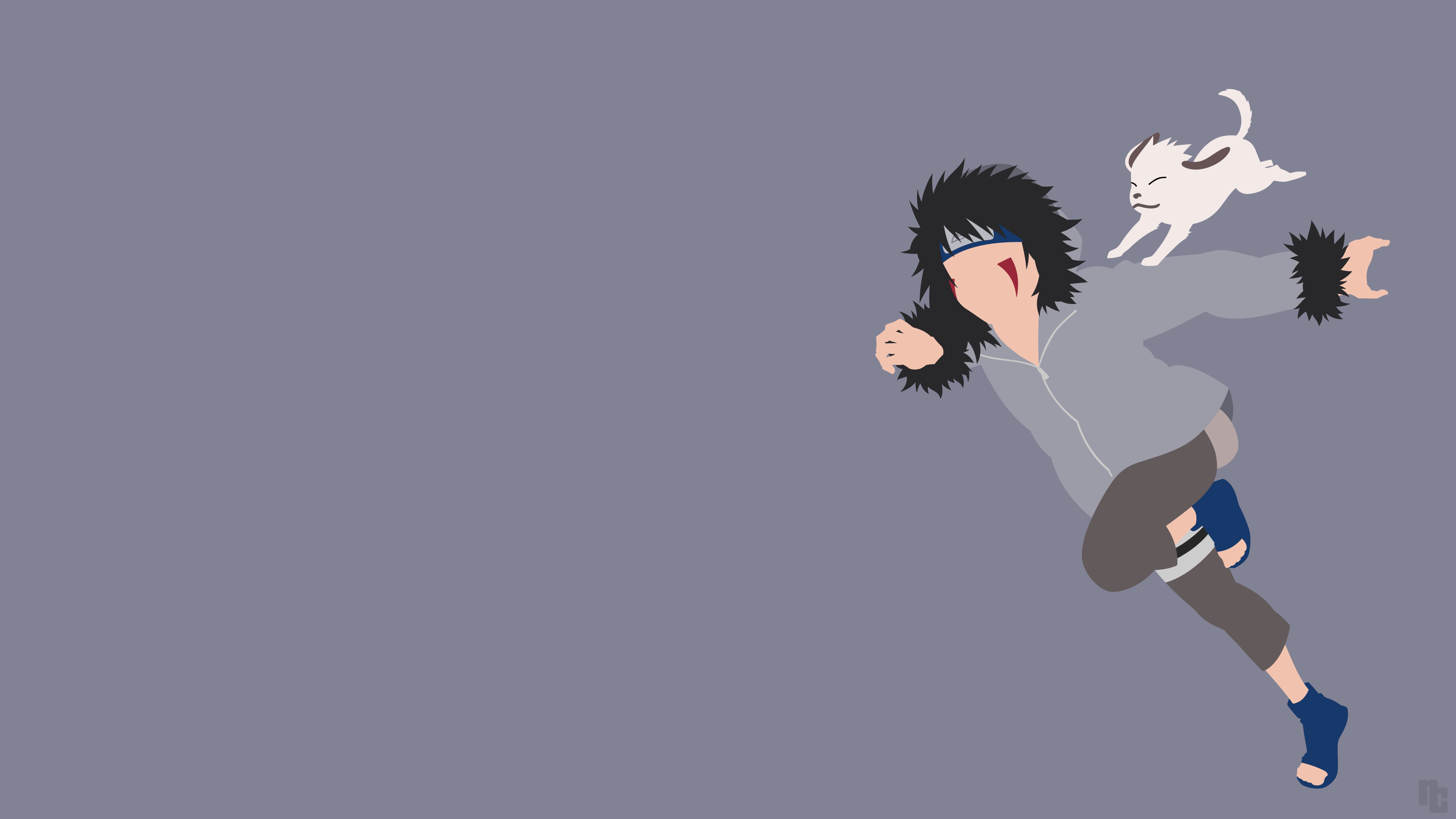 3840x2160 3840x2160 Akamaru (Naruto), Kiba Inuzuka wallpaper PNG