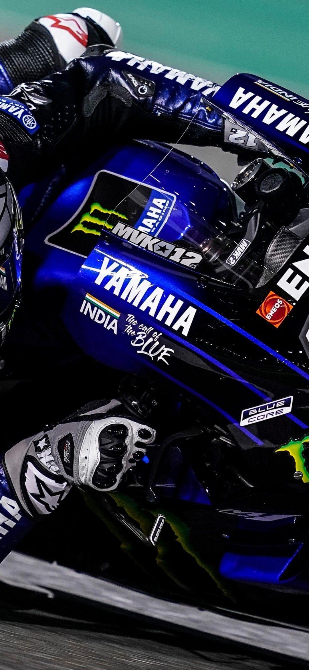 1080x2340 Yamaha, Racing Bike, Motogp HD Wallpaper