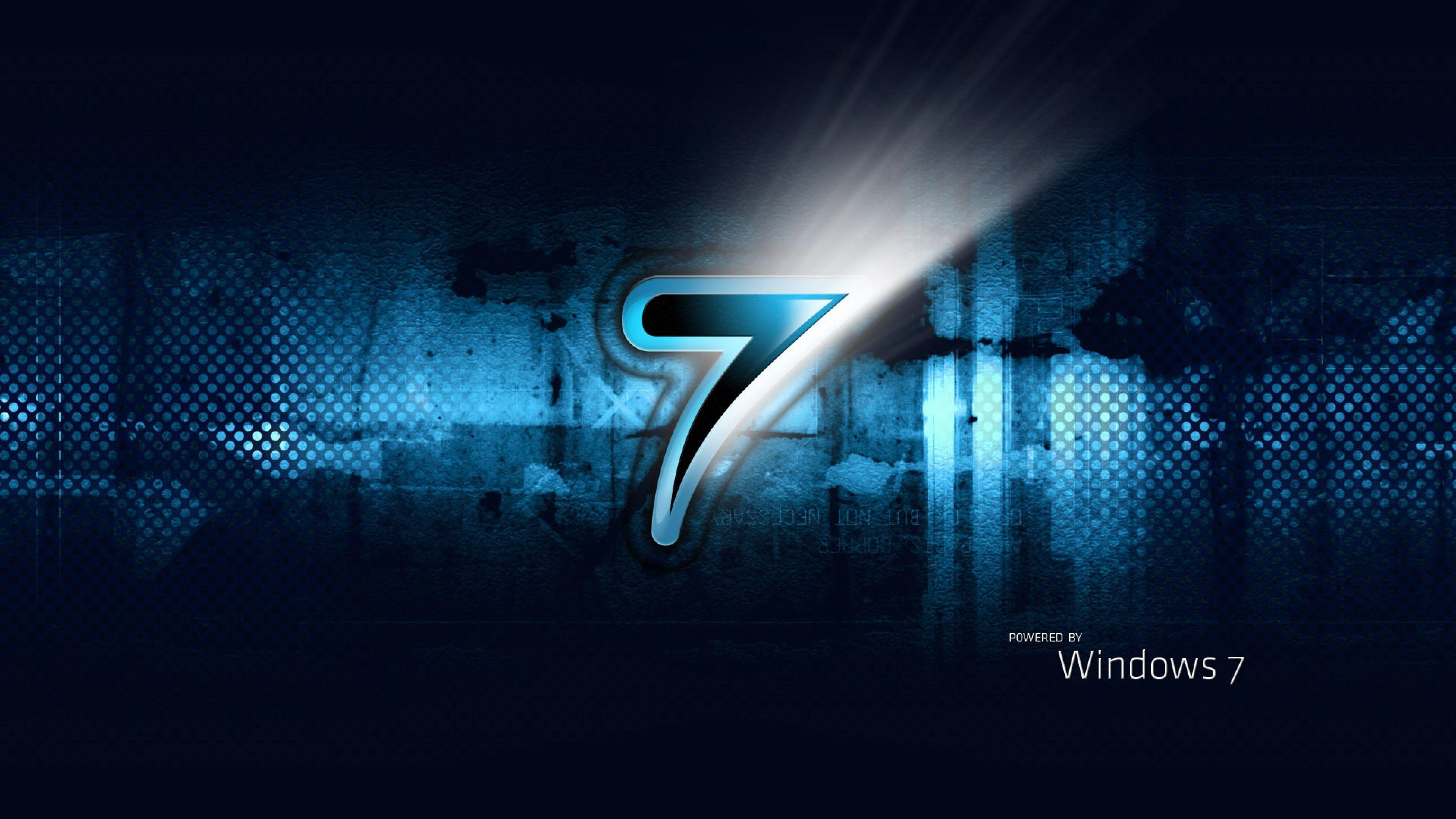 3840x2160 Windows 7 Wallpaper Dark