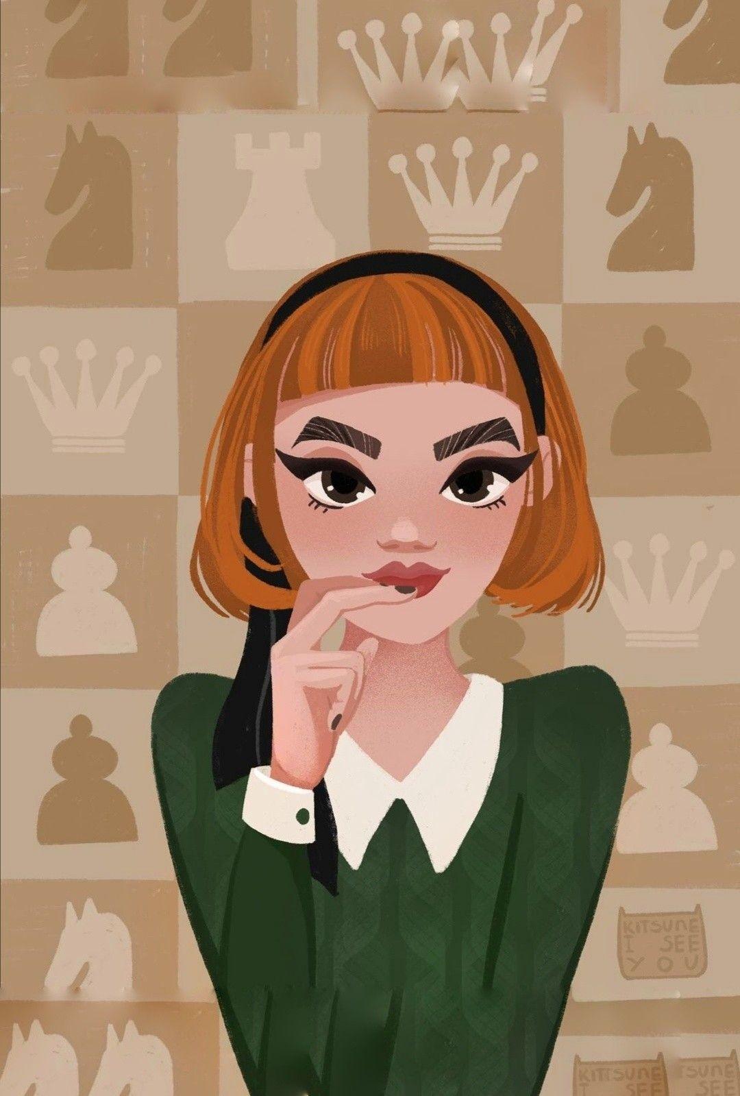 1080x1599 The Queen's Gambit Gambito De Dama En Netflix Wallpaper. Gambito De Dama, Damas, Videos Divertidos De Animales