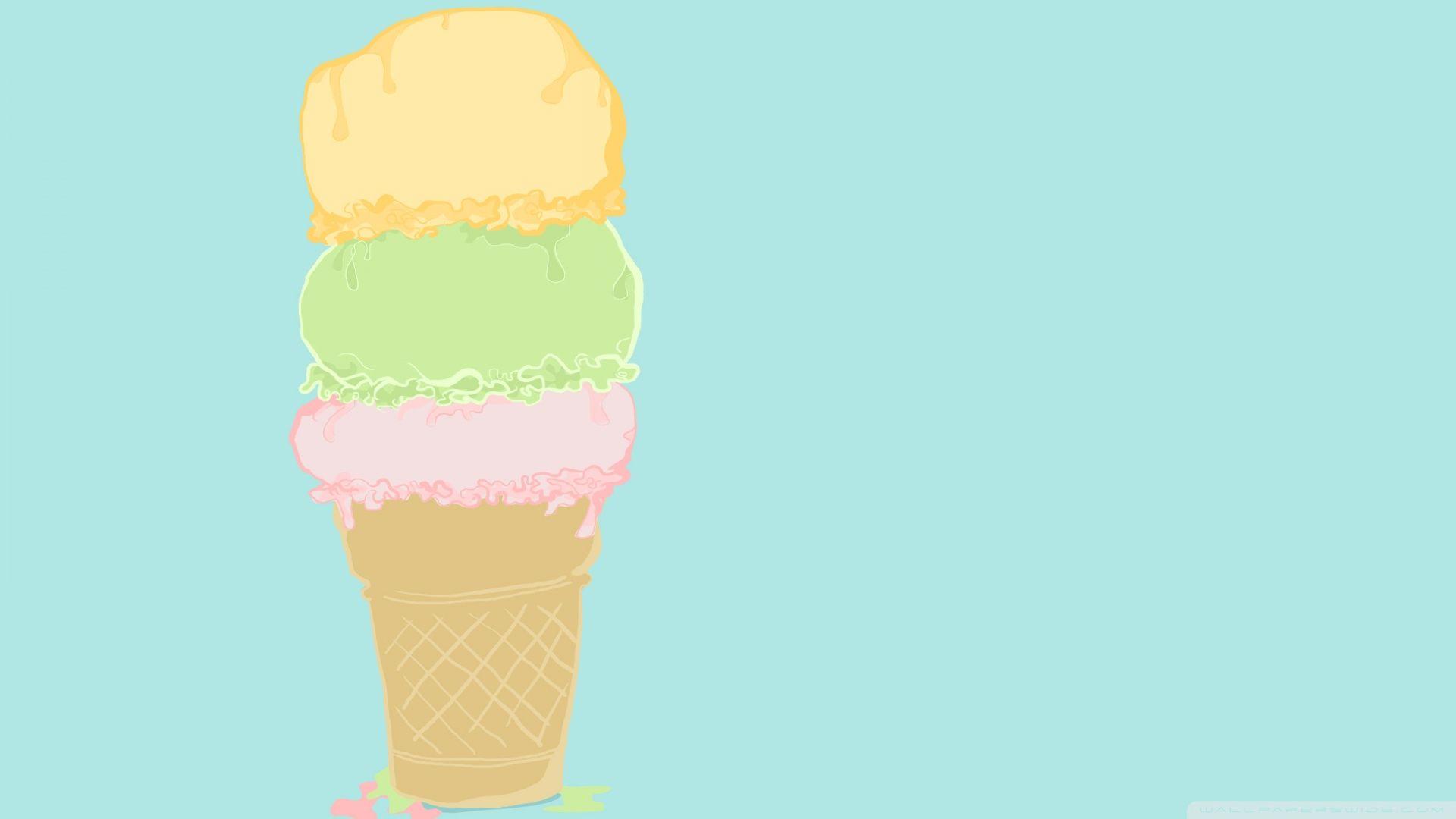 1920x1080 Ice Cream Cone hình nền.  Hình nền kem, Hình nền kem đầy màu sắc và Hình nền Scream 4 https://wallpaperaccess.com/full/5608059.jpg