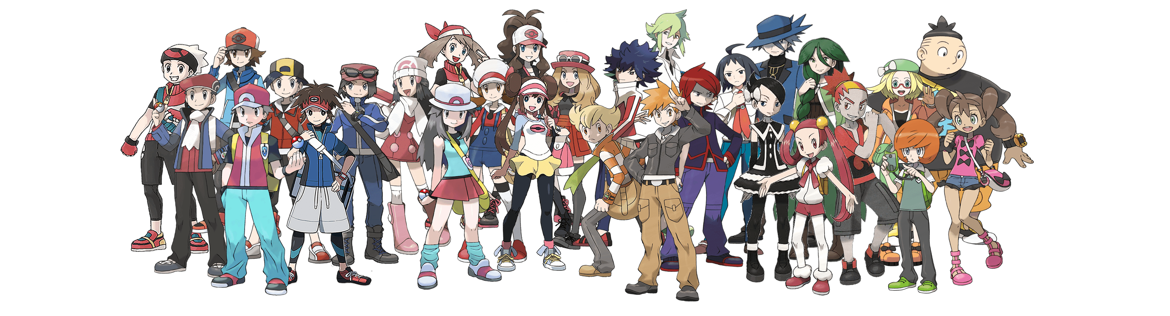 4000x1080 Wallpaper All Pokemon Trainer
