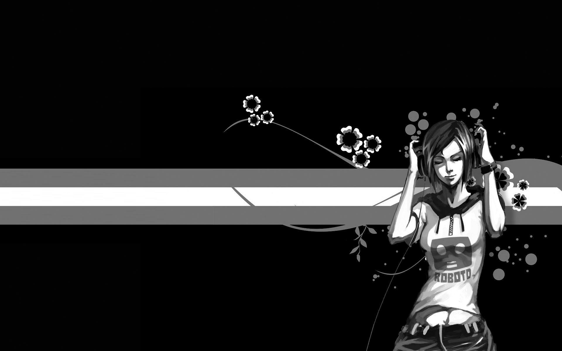 1920x1200 Black Music HD Wallpaper