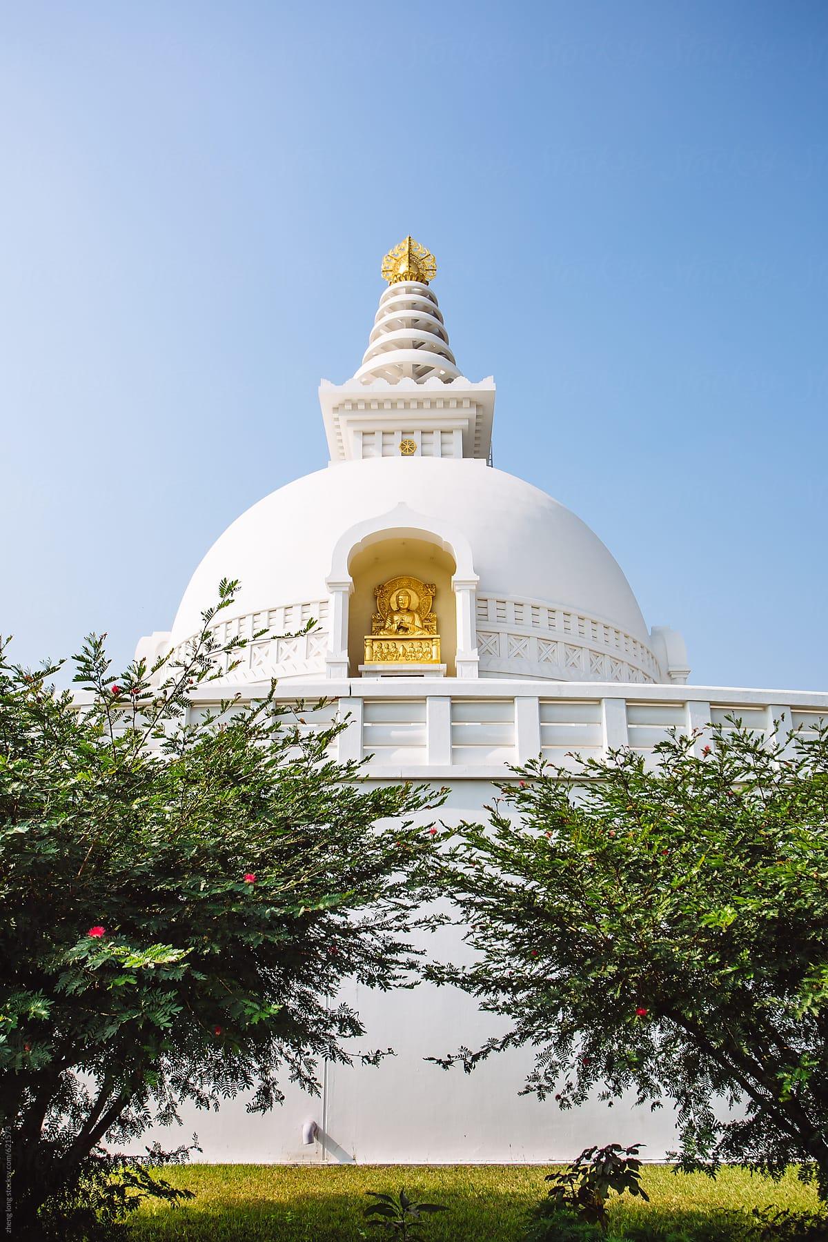 1200x1800 World Peace Pagoda in Lumbini, Nepal