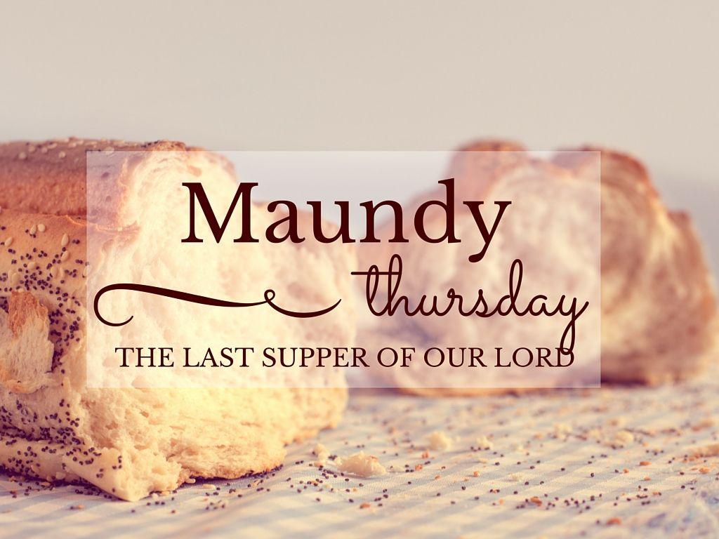 1024x768 Maundy Thursday Wallpaper