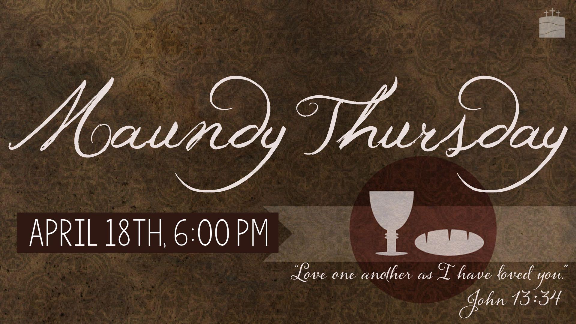 1920x1080 Maundy Thursday Service. Chandler Baptist Church
