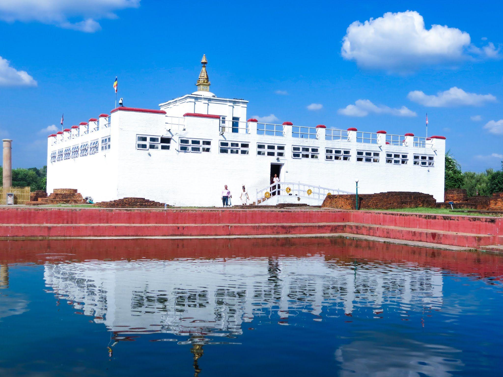 2048x1536 Файл:Lumbini Buddhist pilgrimage IMG 0678