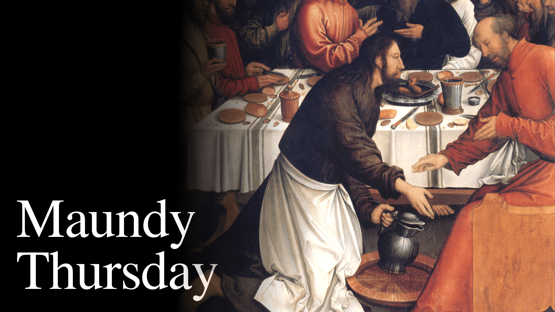 1920x1080 Online worship for Maundy Thursday Scottish Episcopal Church