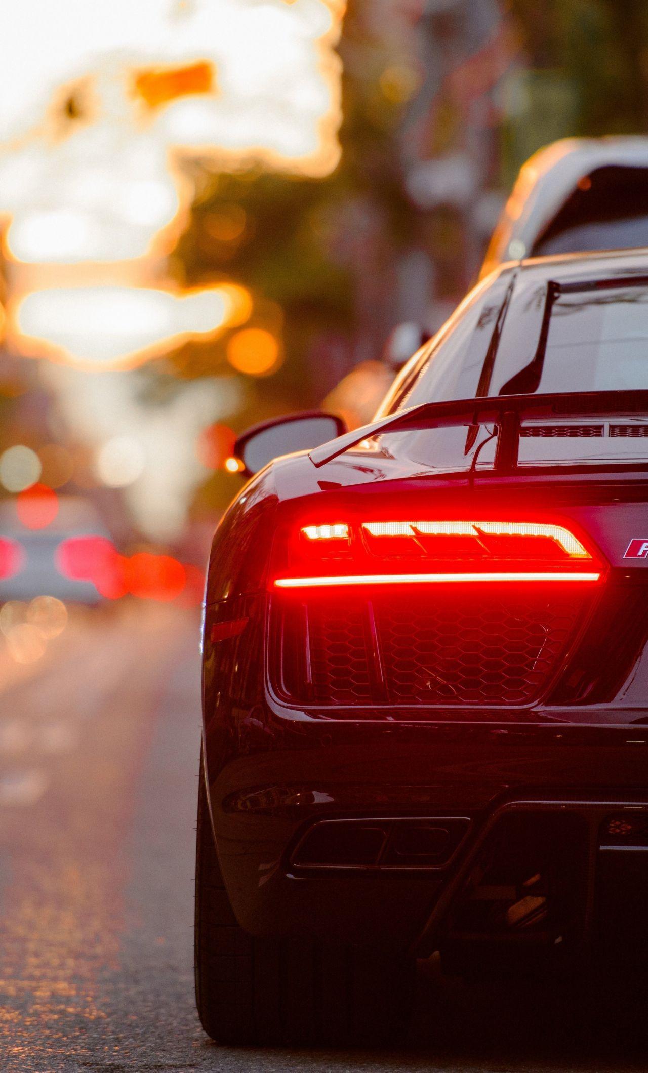 1280x2120 Download 1280x2120 wallpaper audi r taillight, street, iphone 6 plus, 1280x2120 HD image, background, 4537