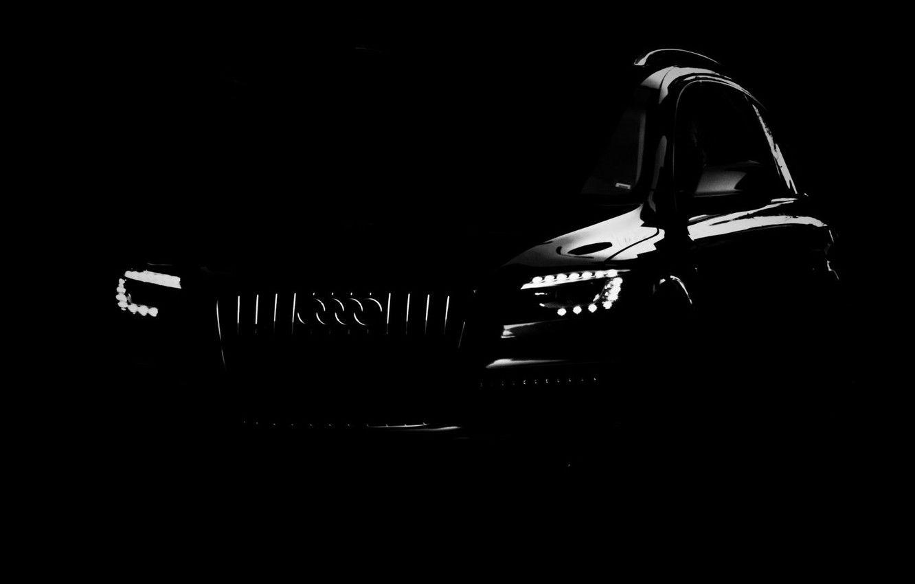 1332x850 Wallpaper light, black background, Audi Q5 image for desktop, section audi