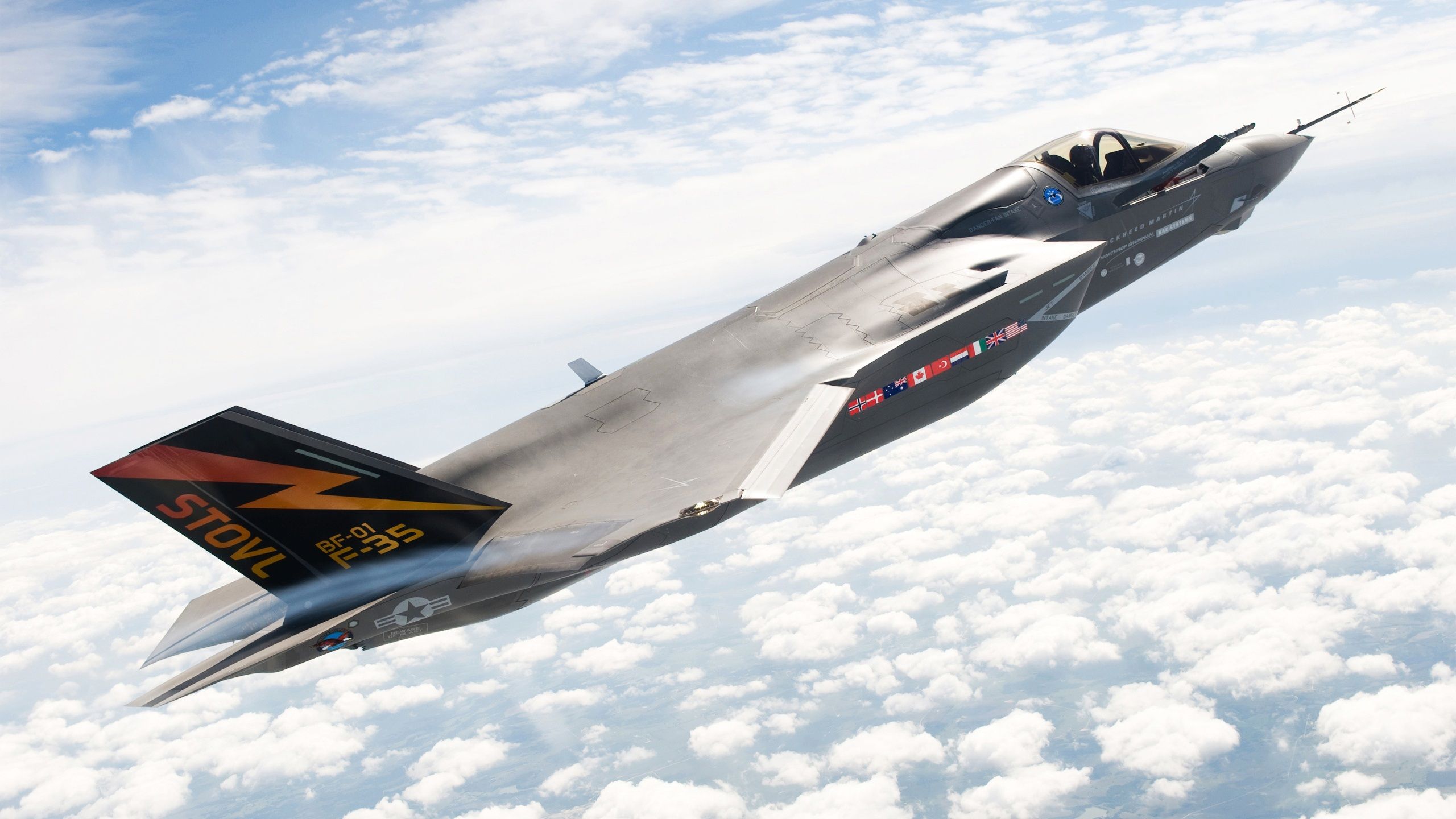2560x1440 Lockheed Martin F 35 Lightning II Wallpaper