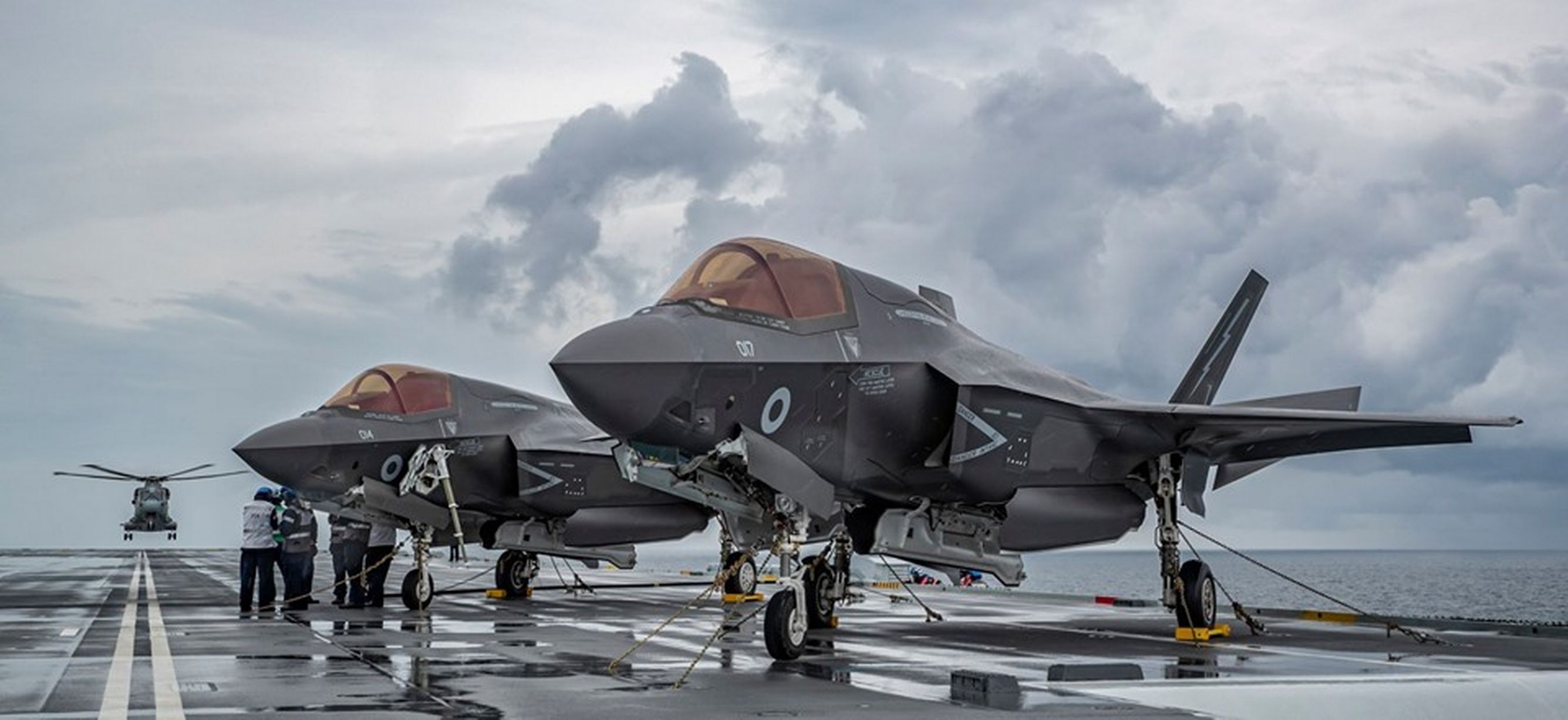 2671x1227 Britain's £85m F 35B Fighter Plane Makes Emergency Landing In Norfolk Due To Technical Problems
