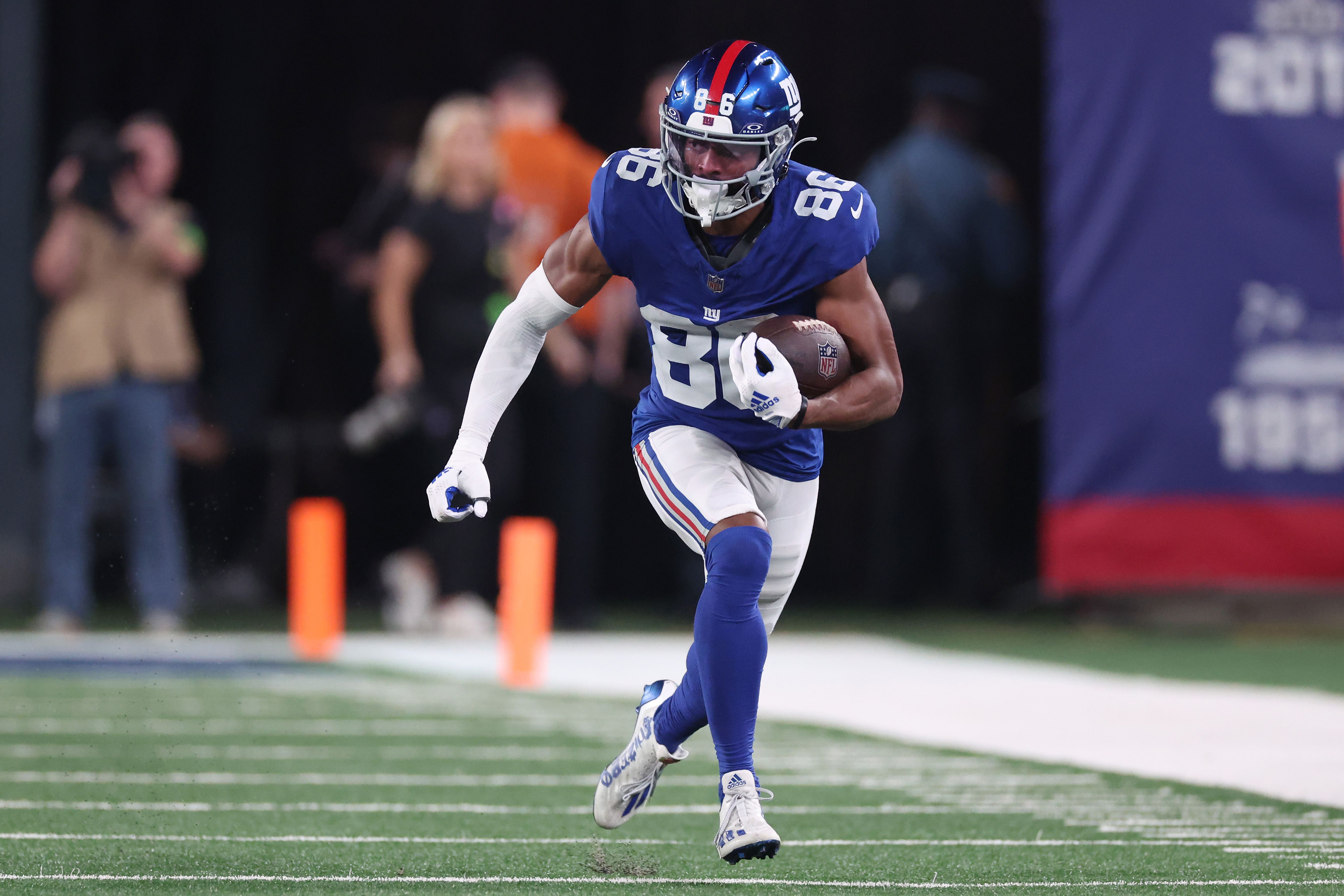 5052x3368 Giants release WR Darius Slayton on a shocking move. DAZN News US