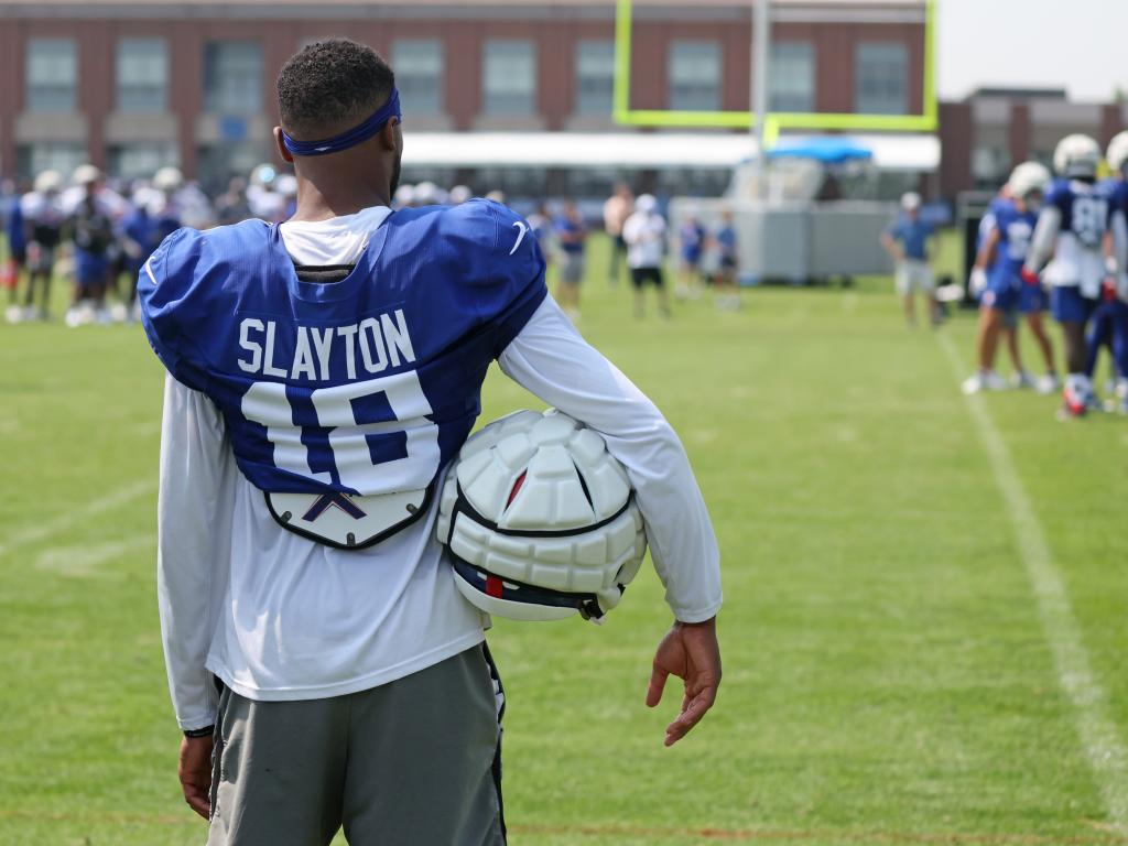 1024x768 Darius Slayton's first goal is winning, not Giants' record book