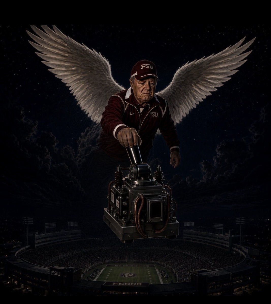 1067x1200 Brett Trembly on X: Bobby Bowden has seen enough. / X