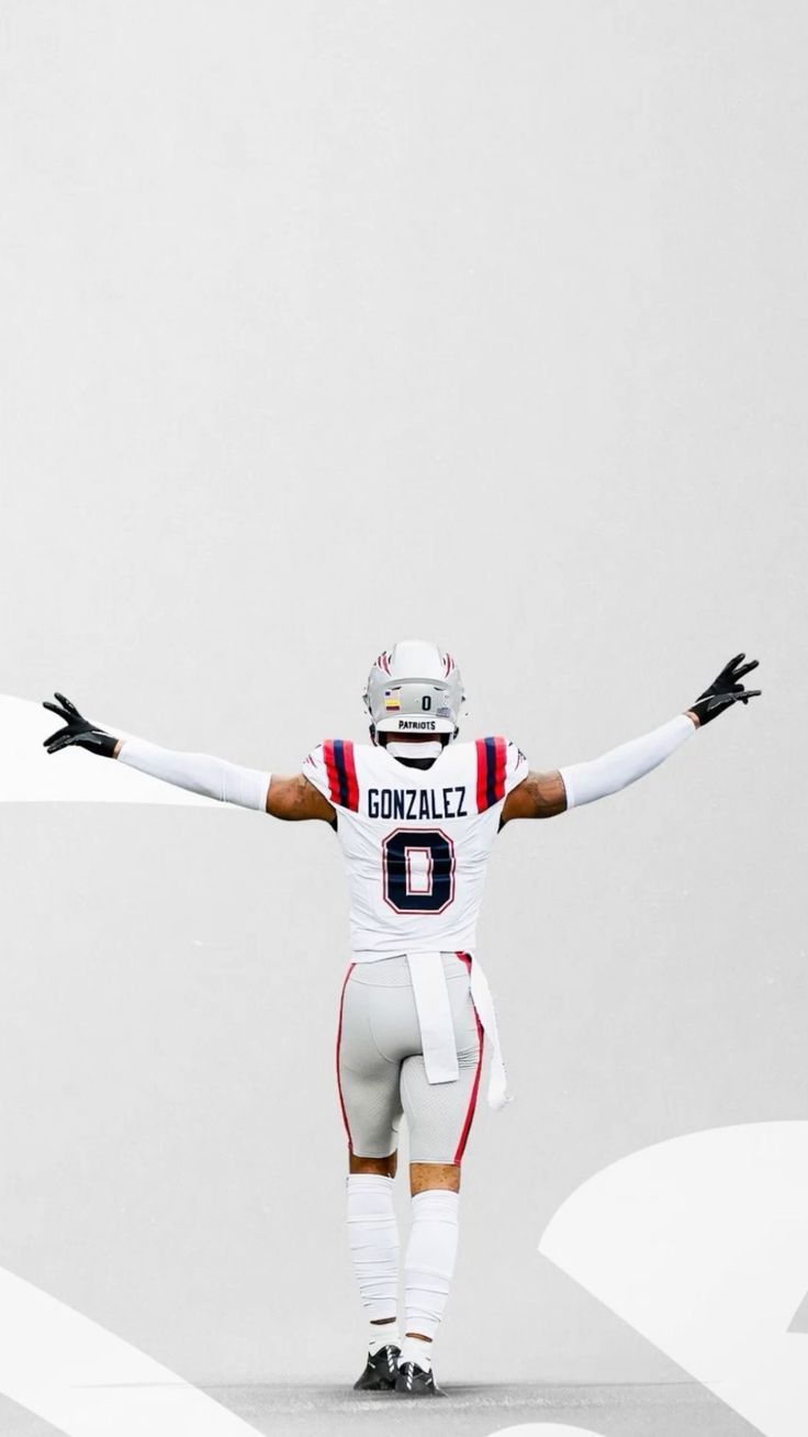 736x1308 Football player graphics. American football poster design layout, Football poster design graphics, Christian gonzalez wallpaper