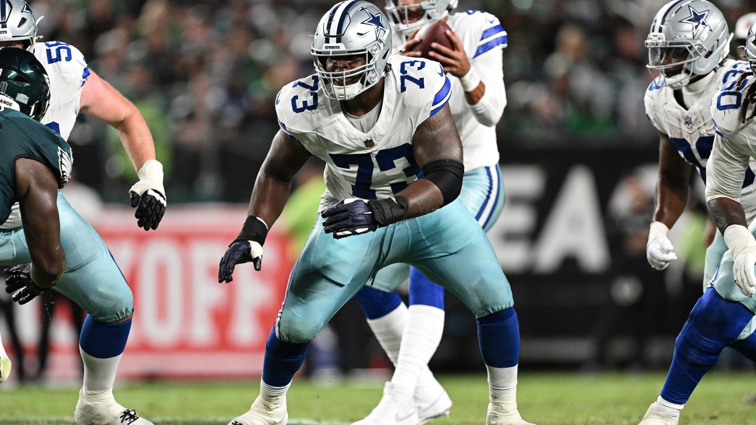 2560x1440 Cowboys and guard Tyler Smith agree on $96 million extension, AP sources say
