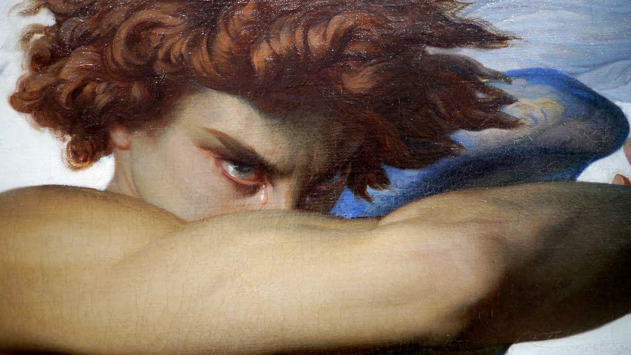 1280x720 Fallen Angel, Alexandre Cabanel, 1868. Fallen angel art, Fallen angel tattoo, Angel painting