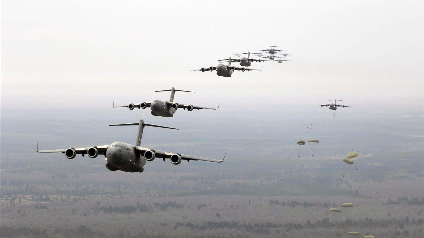1366x768 HD military aircraft wallpaper Wallpaper Download