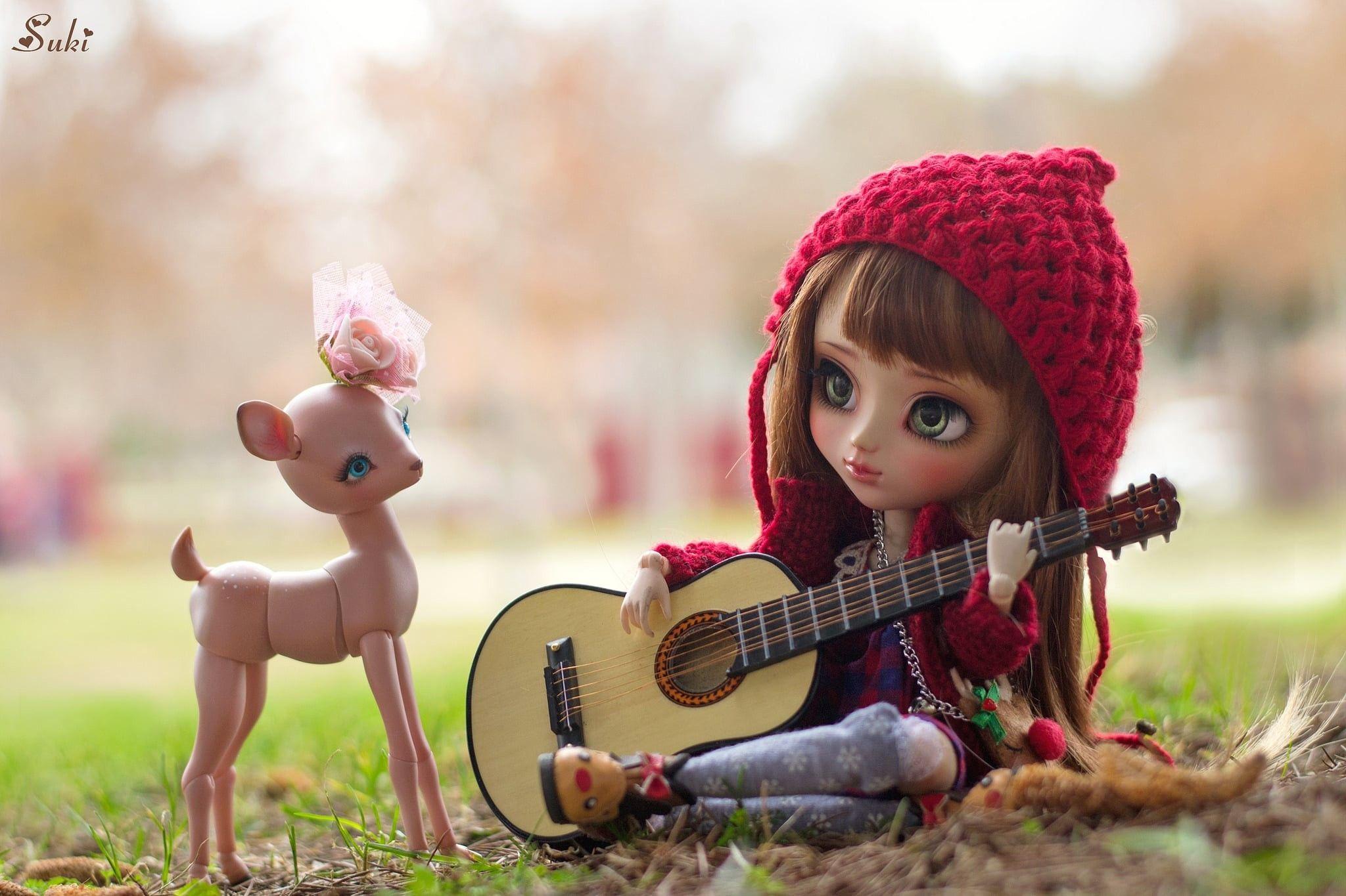 2048x1365 Toy Girl With Guitar Wallpaper HD Data Src Wallpaper For Girls HD Wallpaper