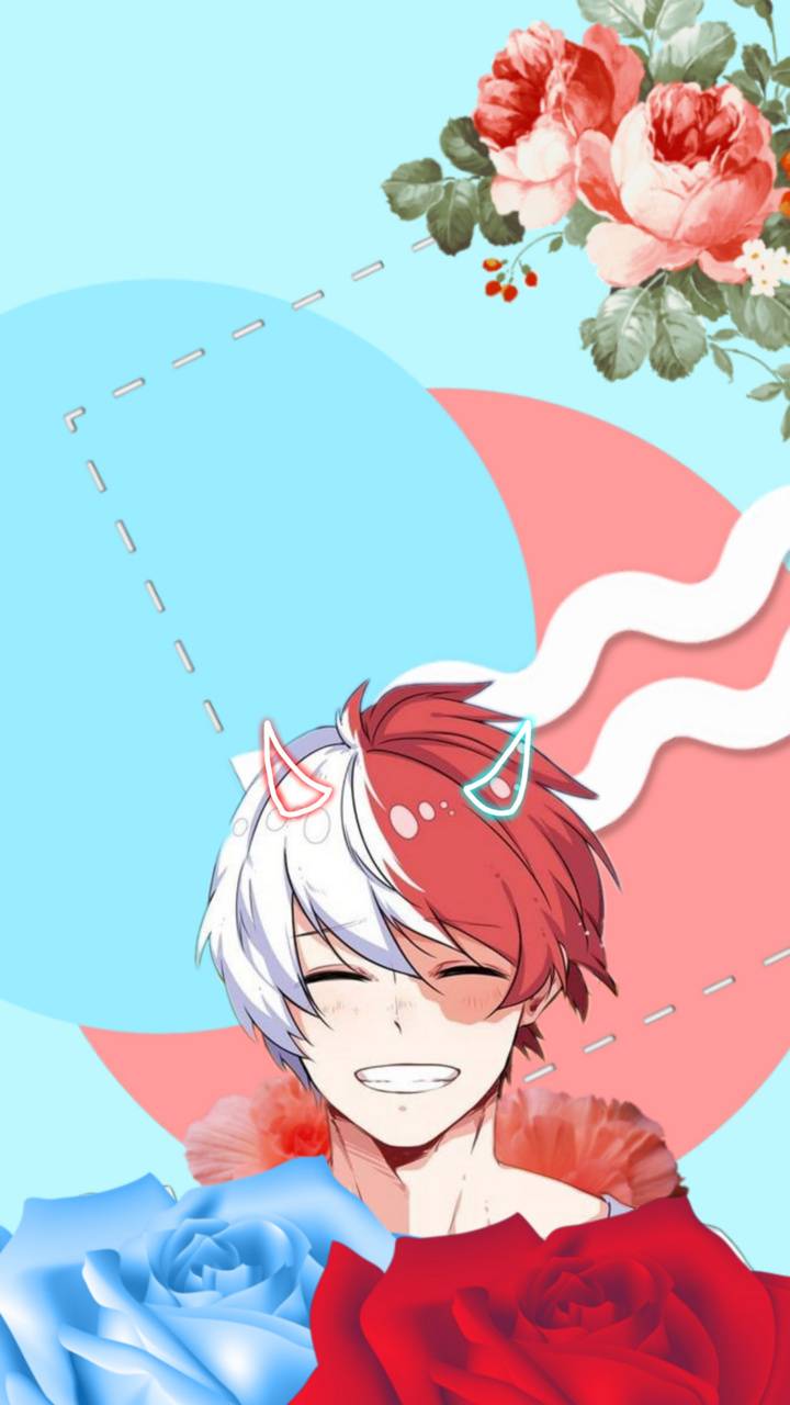 720x1280 Todoroki soft edit wallpaper