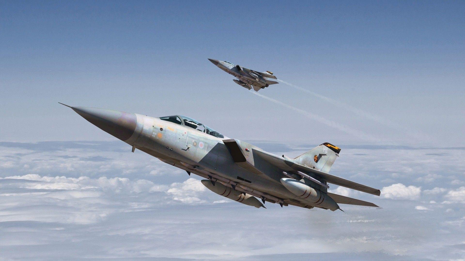 1920x1080 Download desktop wallpaper Two U.S. military aircraft in