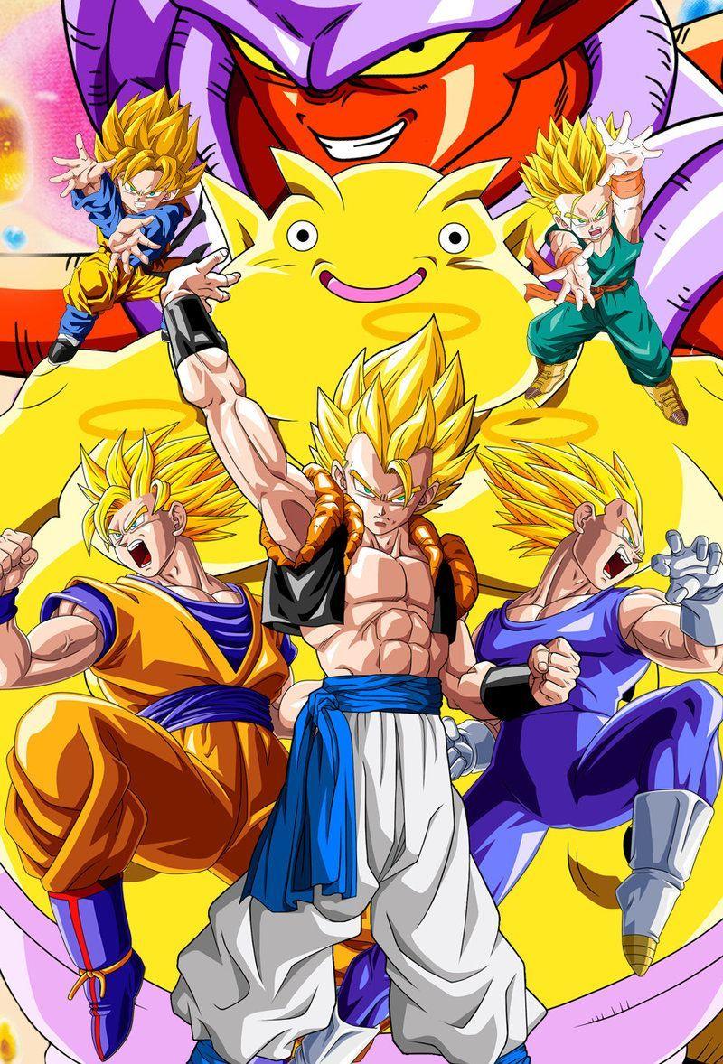 800x1178 OAV 12 (new cover): Fusion Reborn. Dragon ball, Dragon ball super goku, Dragon ball z