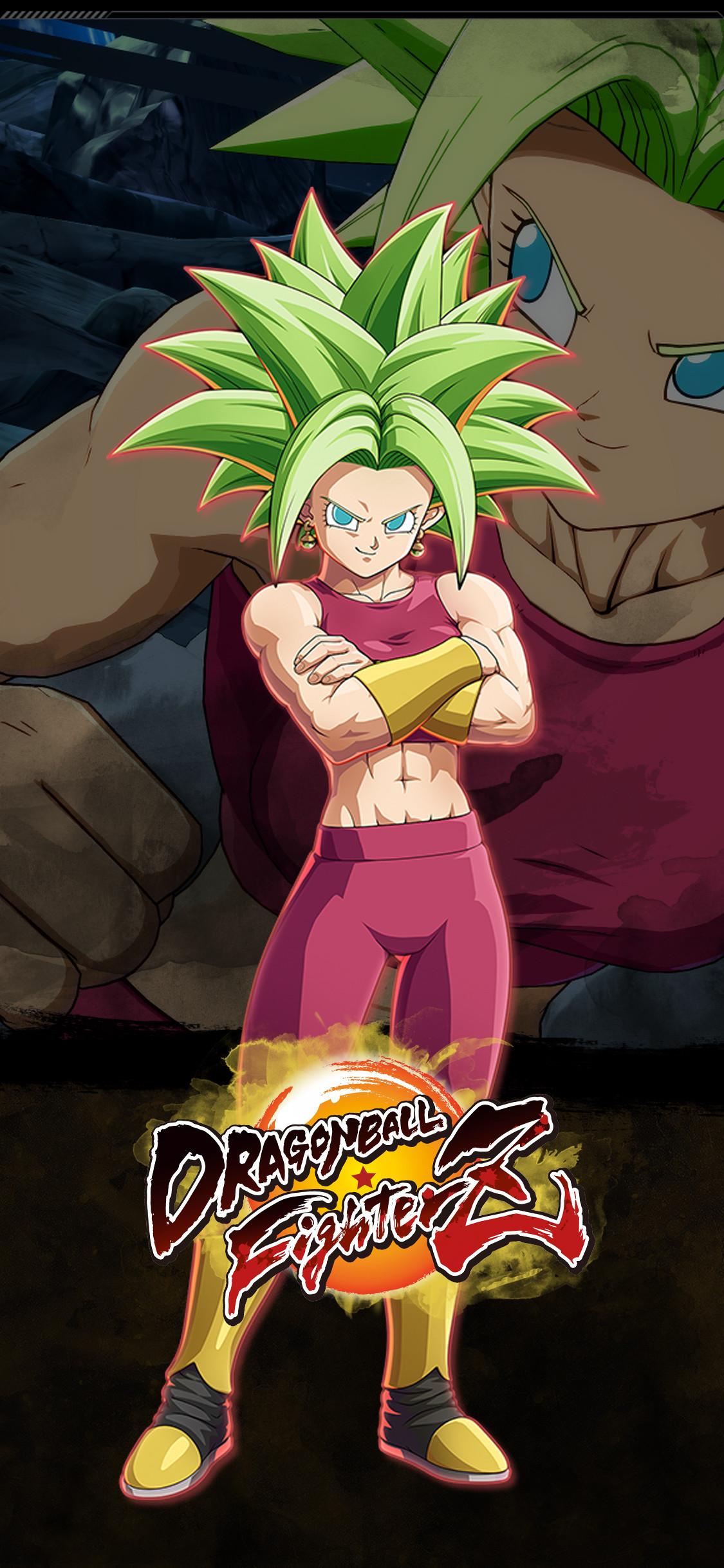 1125x2436 Dragon Ball FighterZ Kefla Wallpaper with Monocle