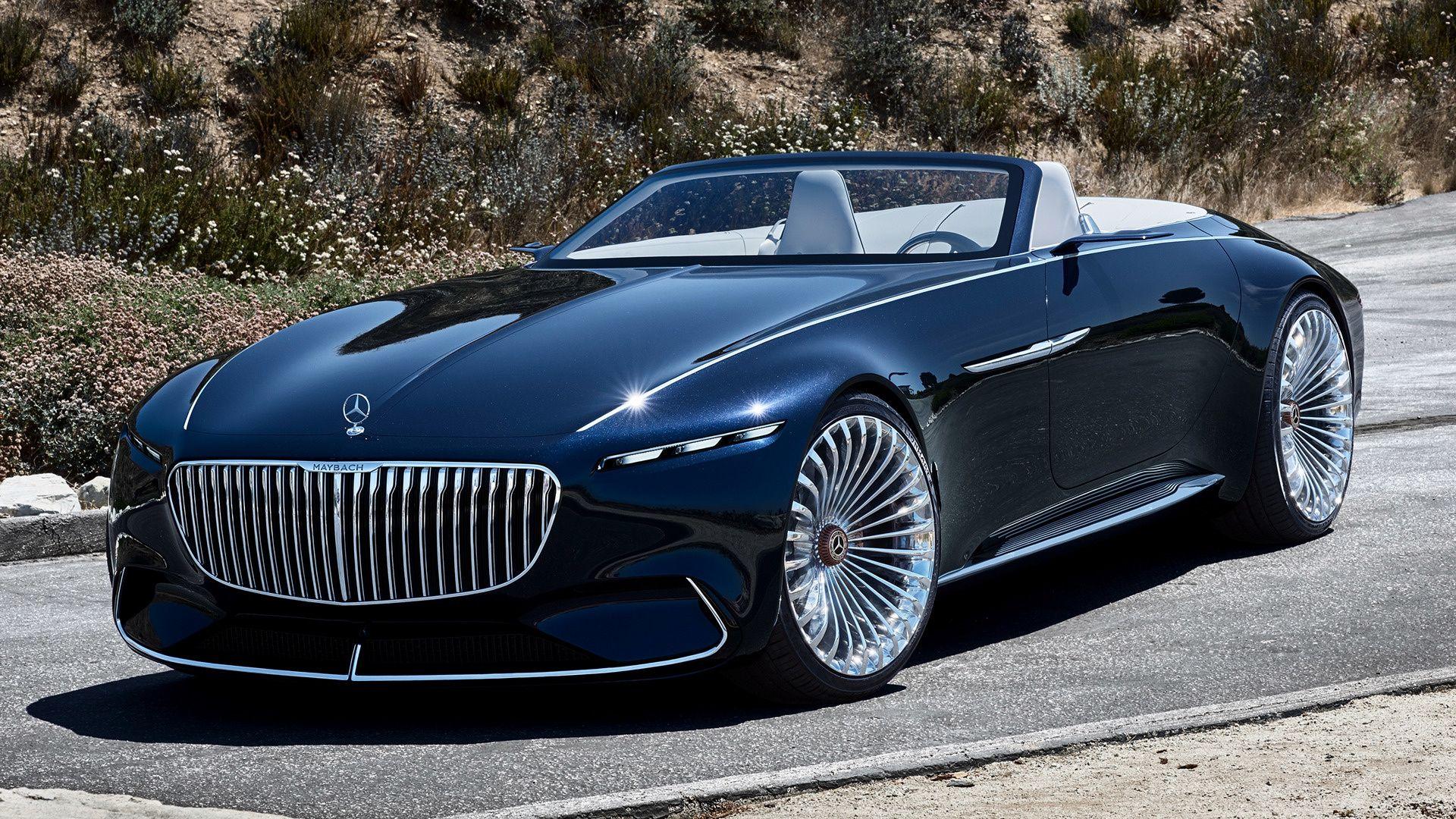 1920x1080 Mercedes Maybach Vision 6 Cabriolet Concept Wallpaper