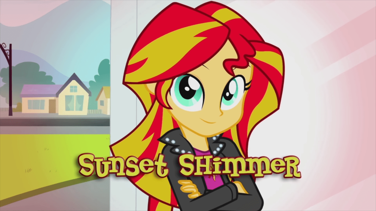 1280x720 equestria girls, rainbow rocks, safe, solo, sunset shimmer, wallpaper