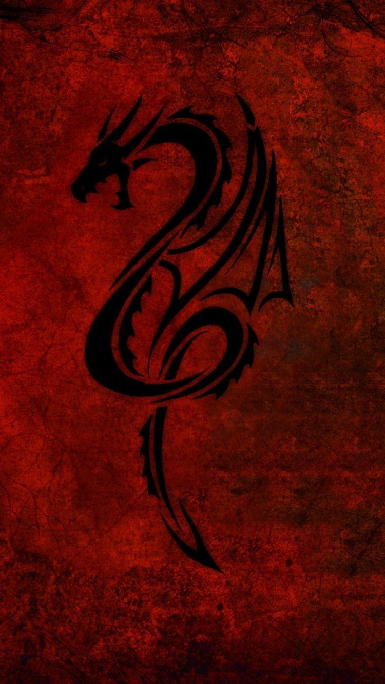 750x1334 Dark abstract red iphone 5 hq image free download