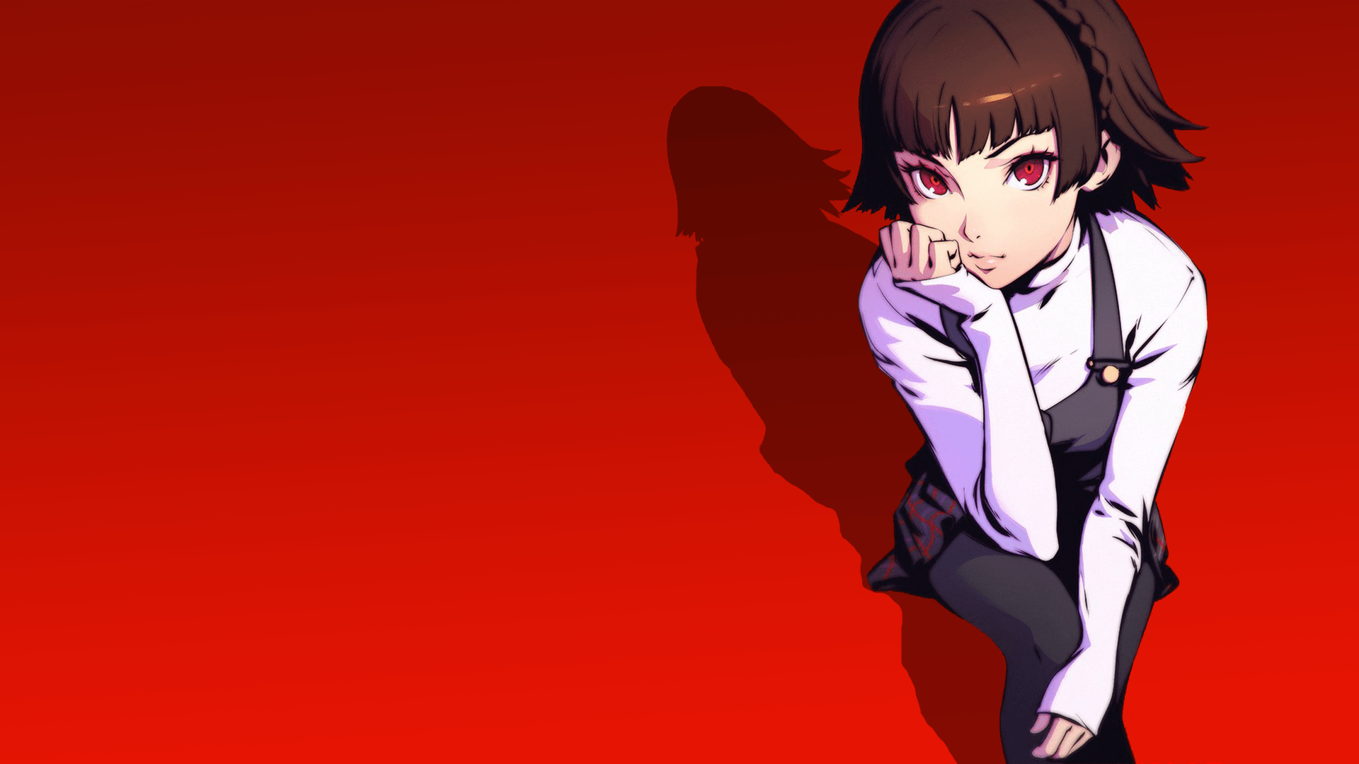 1920x1080 Persona 5 Girl *Makoto* Wallpaper (1920x1080)