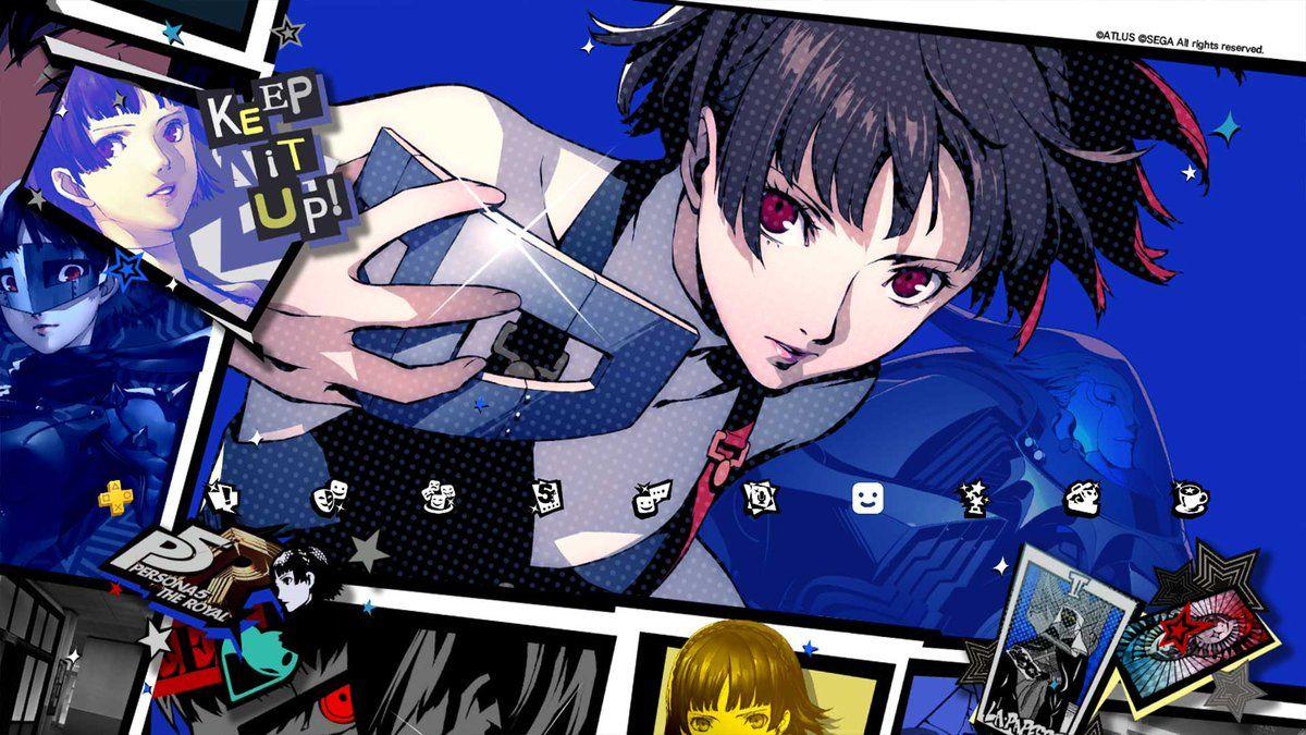 1200x675 Persona Central image of the Persona 5 Royal themes for Yusuke, Makoto, and Futaba from the Japanese version of the game